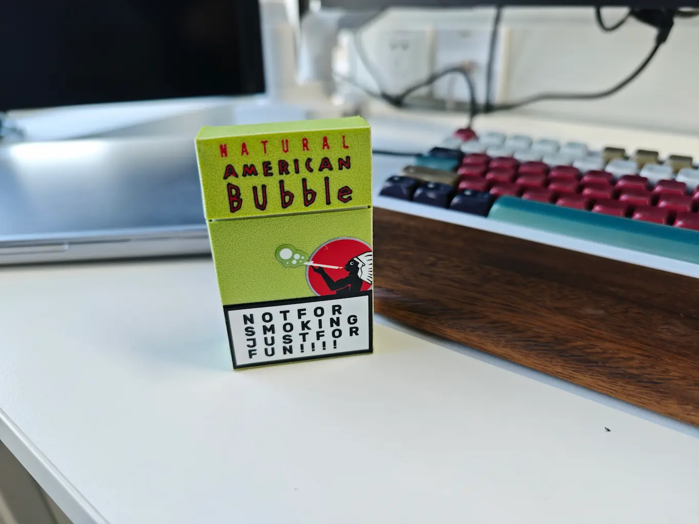 Bubblecat product in cute packaging